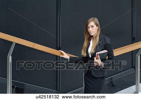 Portrait of young professional woman View Large Photo Image Stock Image - Portrait of young professional woman. Fotosearch