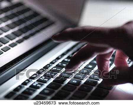 Stock Image - Computer Crime. Fotosearch