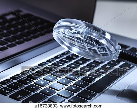 Stock Image - Computer Security Crime. Fotosearch