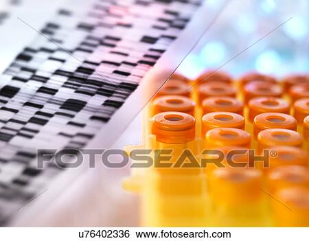 Stock Photograph - DNA Research. Fotosearch