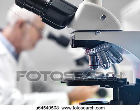 Microscope Laboratory View Large Photo Image Stock Photo - Microscope Laboratory. Fotosearch