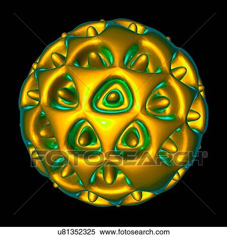 Stock Illustration - Pollen grain, illustration. Fotosearch