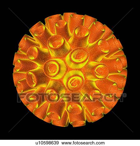 Stock Illustration - Virus, conceptual illustration. Fotosearch