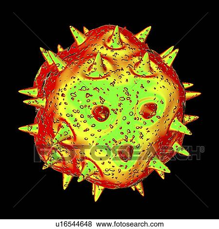 Stock Illustration - Virus, conceptual illustration. Fotosearch