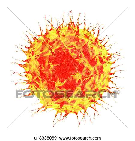 Stock Illustration - Virus, conceptual illustration. Fotosearch