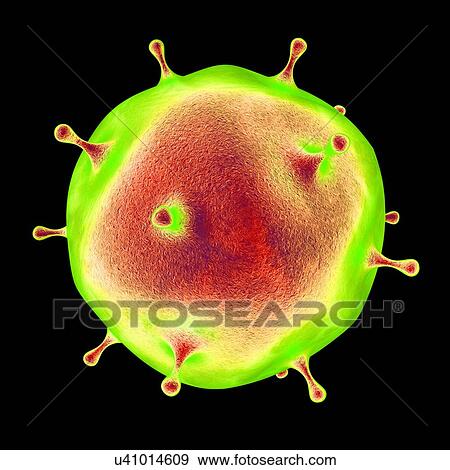 Stock Illustration - Virus, conceptual illustration. Fotosearch