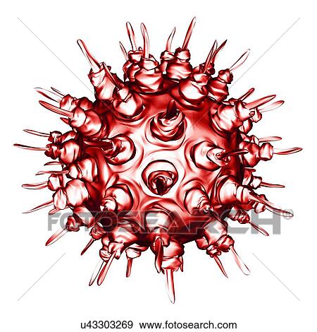 Stock Illustration - Virus, conceptual illustration. Fotosearch