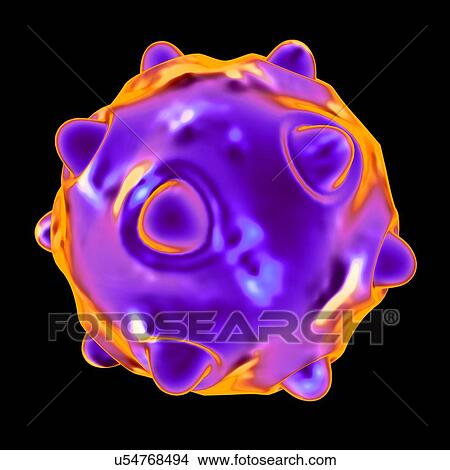 Stock Illustration - Virus, conceptual illustration. Fotosearch