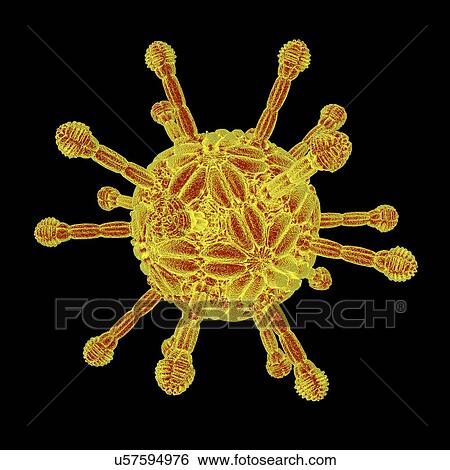Virus, conceptual illustration View Large Illustration Stock Illustration - Virus, conceptual illustration. Fotosearch