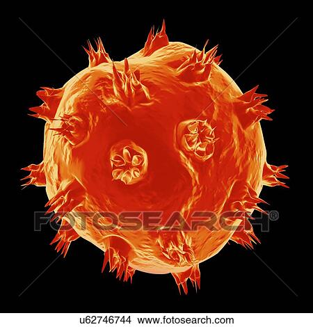 Stock Illustration - Virus, conceptual illustration. Fotosearch