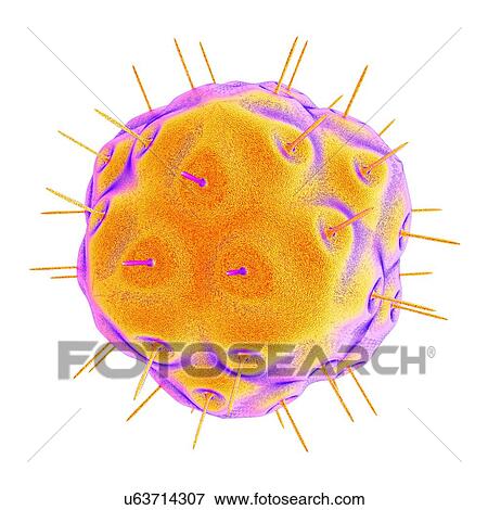 Stock Illustration - Virus, conceptual illustration. Fotosearch