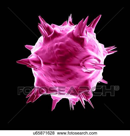 Stock Illustration - Virus, conceptual illustration. Fotosearch