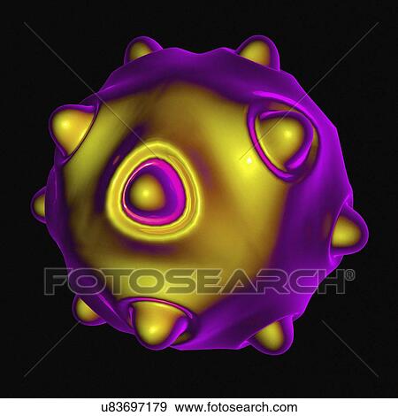 Stock Illustration - Virus, conceptual illustration. Fotosearch