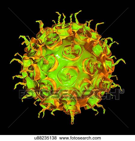 Stock Illustration - Virus, conceptual illustration. Fotosearch