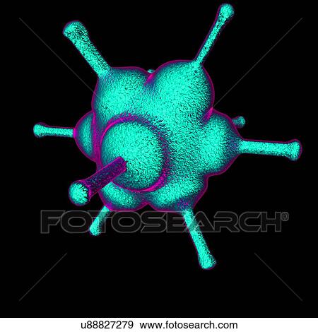 Stock Illustration - Virus, conceptual illustration. Fotosearch