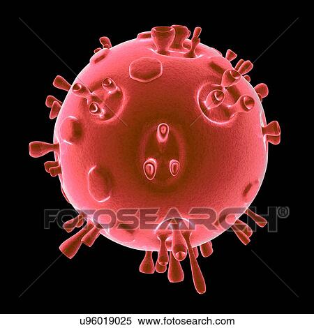 Stock Illustration - Virus, conceptual illustration. Fotosearch