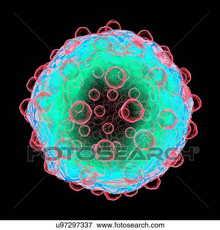 Stock Illustration - Virus, conceptual illustration. Fotosearch
