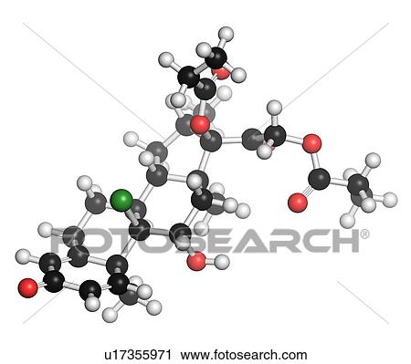 Beclometasone dipropionate steroid drug View Large Illustration Clip Art - Beclometasone dipropionate steroid drug. Fotosearch