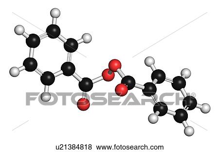 Benzoyl peroxide acne drug molecule View Large Illustration Stock Illustration - Benzoyl peroxide acne drug molecule. Fotosearch