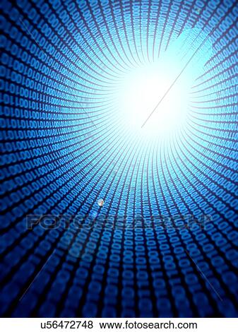 Binary code, illustration View Large Illustration Stock Illustration - Binary code, illustration. Fotosearch