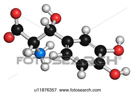Droxidopa hypotension drug molecule View Large Illustration Stock Illustration - Droxidopa hypotension drug molecule. Fotosearch
