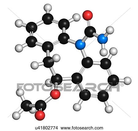 Eslicarbazepine acetate epilepsy drug View Large Illustration Stock Illustration - Eslicarbazepine acetate epilepsy drug. Fotosearch