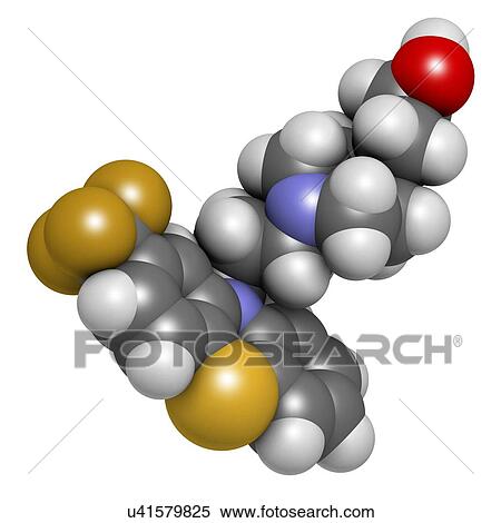 Fluphenazine antipsychotic drug molecule View Large Illustration Stock Illustration - Fluphenazine antipsychotic drug molecule. Fotosearch