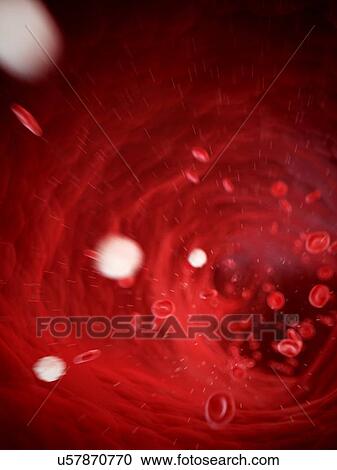 Human blood cells, illustration View Large Illustration Clipart - Human blood cells, illustration. Fotosearch