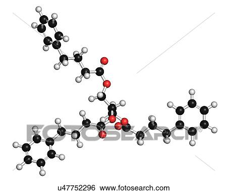 Stock Illustration - Urea cycle disorder drug molecule. Fotosearch