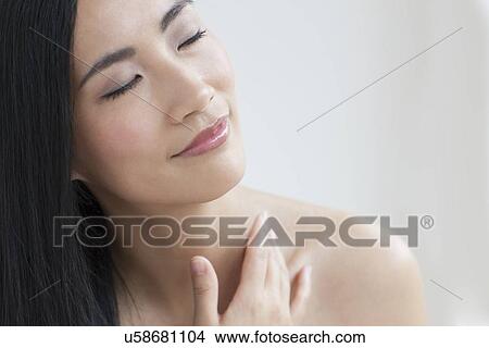 Woman smiling View Large Photo Image Picture - Woman smiling. Fotosearch