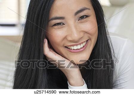 Woman smiling View Large Photo Image Stock Image - Woman smiling. Fotosearch