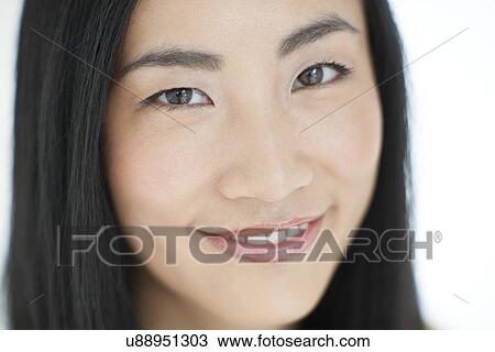 Woman smiling View Large Photo Image Stock Image - Woman smiling. Fotosearch