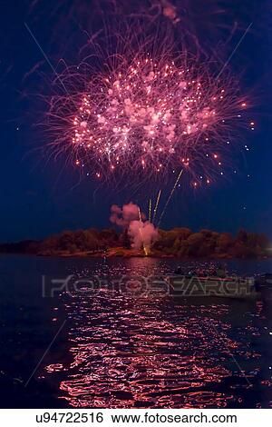 Canada Day firework display, Keewatin, Unorganized Kenora, Kenora, Lake of The Woods, Ontario, Canada View Large Photo Image Stock Photograph - Canada Day firework display, Keewatin, Unorganized Kenora, Kenora, Lake of The Woods, Ontario, Canada. Fotosearch