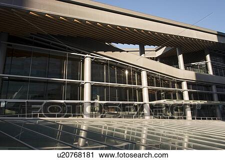 Stock Image - Exterior of Vancouver Convention Centre, Vancouver, British Columbia, Canada. Fotosearch