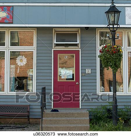 Facade of a house, Charlottetown, Prince Edward Island, Canada View Large Photo Image Stock Image - Facade of a house, Charlottetown, Prince Edward Island, Canada. Fotosearch