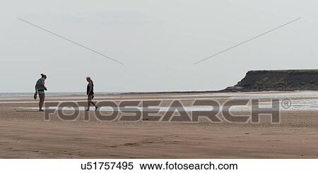 Stock Photography - Girls on the beach, Victoria, Prince Edward Island, Canada. Fotosearch