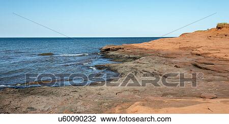 Rock formations at coastline, Cavendish Beach, Green Gables, Prince Edward Island, Canada View Large Photo Image Stock Image - Rock formations at coastline, Cavendish Beach, Green Gables, Prince Edward Island, Canada. Fotosearch