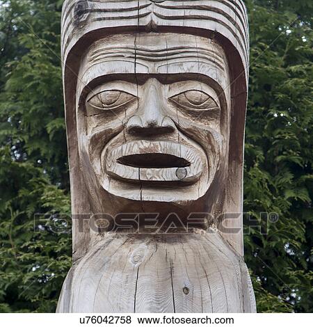 Totem pole at Stanley Park, Vancouver, British Columbia, Canada View Large Photo Image Stock Photo - Totem pole at Stanley Park, Vancouver, British Columbia, Canada. Fotosearch