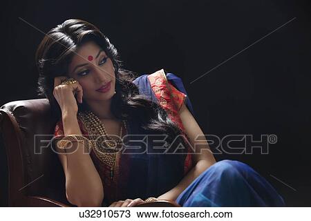A beautiful bride sitting View Large Photo Image Stock Image - A beautiful bride sitting. Fotosearch