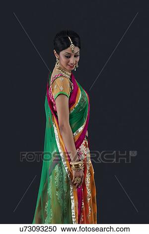 A beautiful bride standing View Large Photo Image Stock Image - A beautiful bride standing. Fotosearch