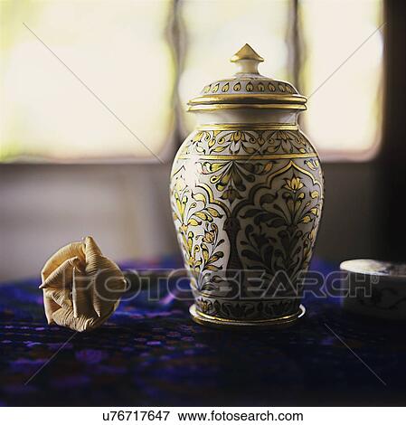 A Chinese urn View Large Photo Image Stock Photo - A Chinese urn . Fotosearch