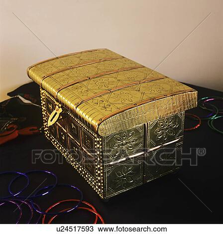 Stock Image - A treasure box . Fotosearch