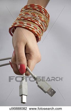 Stock Image - A woman . Fotosearch