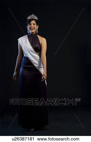 Beauty pageant walking down the ramp View Large Photo Image Stock Image - Beauty pageant walking down the ramp . Fotosearch