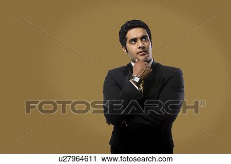 Businessman thinking View Large Photo Image Stock Image - Businessman thinking . Fotosearch