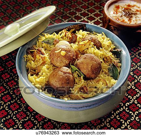 Chicken Biryani View Large Photo Image Stock Image - Chicken Biryani . Fotosearch