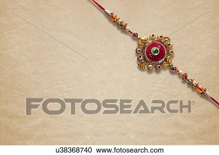 Close-up of Rakhi View Large Photo Image Stock Image - Close-up of Rakhi . Fotosearch