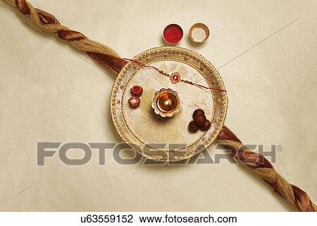 Close-up of Rakhi View Large Photo Image Stock Image - Close-up of Rakhi . Fotosearch