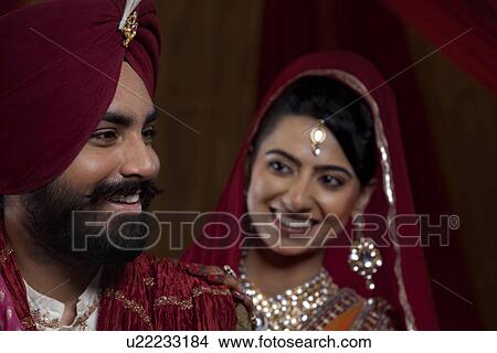 Picture - Close-up of smiling couple . Fotosearch