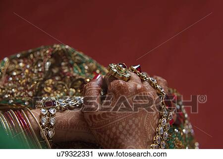 Close-up of woman's hand covered with henna View Large Photo Image Stock Image - Close-up of woman's hand covered with henna . Fotosearch